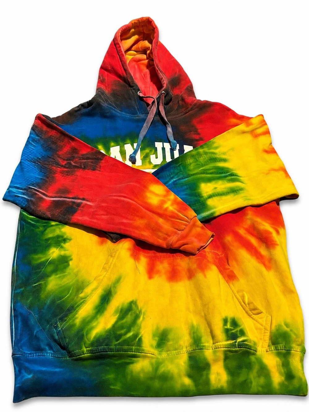 Men's Luxe San Juan Tie Dye Pullover Hoodie XL